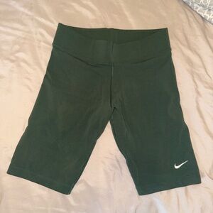 Nike Green Women's Biker Shorts